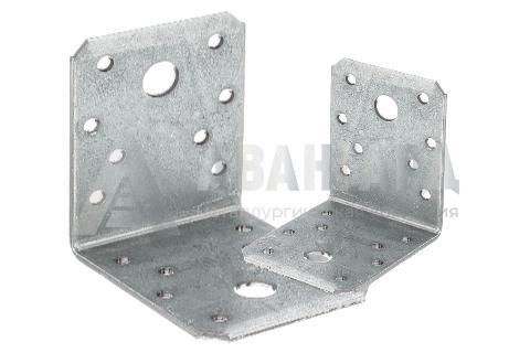 Крепежный уголок равносторонний KUR-25x25x28x1,2